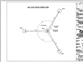 Bản vẽ thiết kế file cad thi công nhà trạm bts và cột anten mạng thông tin viettel (kiến trúc+kết cấu)