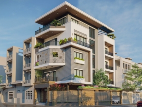 Bản vẽ thiết kế nhà biệt thự 11x16m