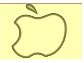 Bản vẽ thiết kế quả táo đẹp