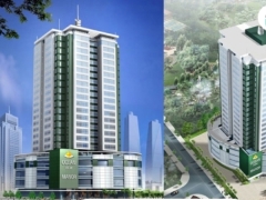 Bản vẽ tòa nhà chung cư Ocean View Manor 24 tầng KT 39.4x46.55m gồm KT+KC