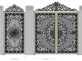 Banvenhadep.vn gửi đến thiết kế cổng chính phụ đẹp nhất