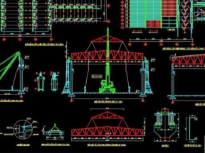 Biện pháp thi công lắp dựng kết cấu thép nhà công nghiệp