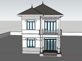Biệt thự mái nhật 2 tầng 7.9x14.7m sang trọng