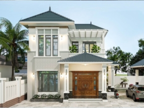 Biệt thự mái nhật cao cấp 2 tầng 8.3×11.5m