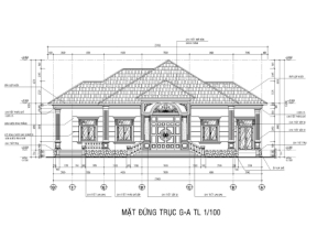 Biệt Thự Sân Vườn FULL Kích Thước 17x19.9m