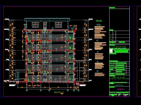 Bộ bản vẽ mẫu bản vẽ đầy đủ kt, kc bệnh viện đa khoa hòa vang 5 tầng 17x46m
