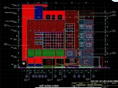 Bộ hồ sơ bản vẽ thiết kế bệnh viện 6 tầng gồm file cad: KT+KC+M&E+ thuyết minh...