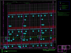 Bộ hồ sơ thiết kế CAD kèm thuyết minh dự án điện mặt trời solar farm 48 MWp