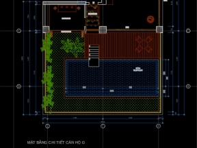Bộ thư viện CAD cho anh em cần tham khảo thiết kế bể bơi