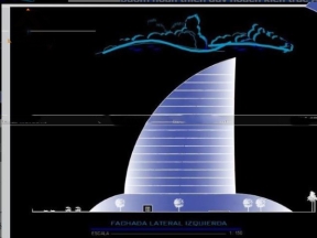 Cad dự án xây dựng hình cánh buồm hoàn thiện quy hoạch kiến trúc cad