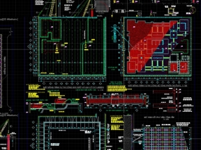 Cad và word file đồ án tốt nghiệp nhà chung cư 20 tầng 42x35.2m