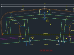 Chi tiết cad nóc gió nhà xưởng