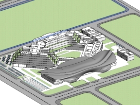 Chia sẻ đồ án công cộng 5 - bệnh viện đa khoa model revit + d5 render