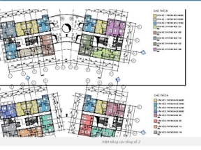 Chia sẻ model revit luận văn tòa nhà chung cư