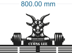 Cnc file cad logo đầu dê đẹp