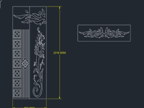 Cnc hoa văn cổng mẫu đẹp dxf