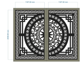Cnc mẫu cổng 2 cánh mẫu đẹp nhất tháng 11