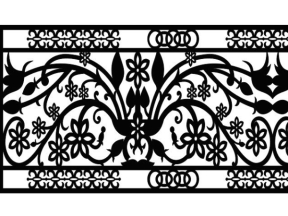 Cnc mẫu lan can dxf mới nhất
