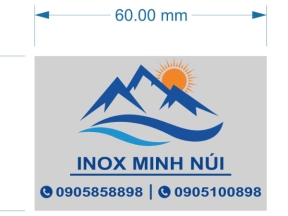 Cnc mẫu logo họa tiết núi đẹp