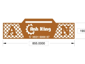 Cnc mẫu logo mẫu nét nhất