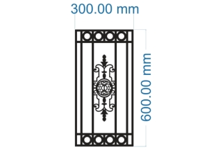 Cnc thiết kế hàng rào ô thoáng đẹp