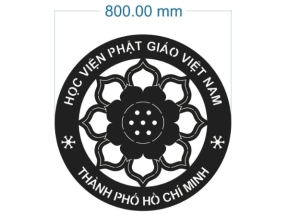 Cnc thiết kế hoa sen tượng phật giáo