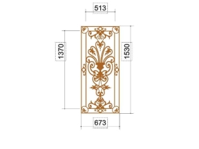 Cnc thiết kế hoa văn cổng đẹp nhất