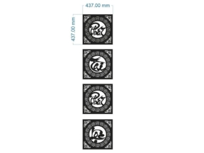 Cnc thiết kế phát tài phát lộc dxf model nét