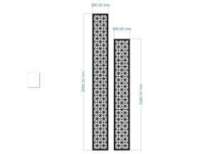 Cnc vách cổng 2 kt đẹp