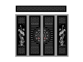 hoa sen cnc,cnc cổng hoa,cổng hoa sen