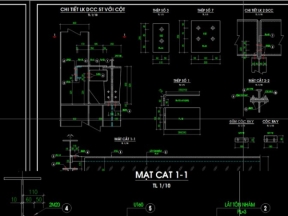 Dầm cầu trục 5t 7.2m thiết kế