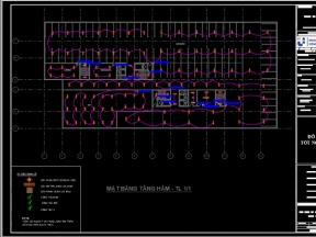 Đồ án bản vẽ cung cấp điện nhà chung cư hoa đào 
