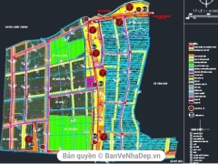 Đồ án bản vẽ quy hoạch nông thôn mới tỉnh Trà Vinh Huyện Cầu Ngang