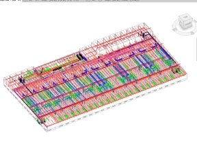 Đô án file cad mepf phân xưởng bản vẽ đầy đủ100x192,1 tầng (cấp thoát nước+chữa cháy+thông gió+điện máng cáp)