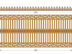Download cnc hàng rào mẫu đẹp nhất dxf