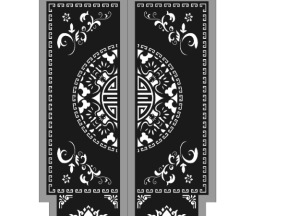 Download model cổng dơi cnc hoa văn đẹp