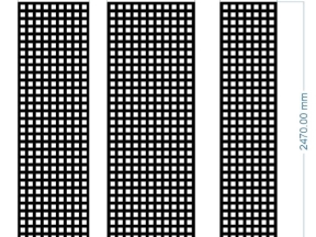Download model cổng lỗ cnc dxf đẹp