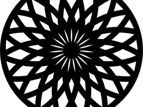 Download model hoa văn tròn cnc dxf