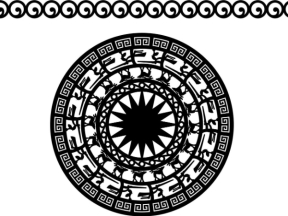 Download model mái kính trống đồng cnc dxf