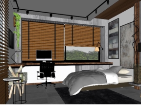 Download model nội thất phòng ngủ