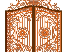 Dựng mẫu file cad thiết kế cổng cnc 2 cánh cực đẹp góp phần mang lại sự sang trọng quý phái cho ngôi nhà
