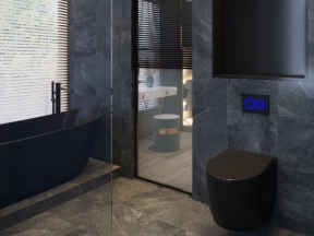 Dựng mẫu sketchup thiết kế nhà vệ sinh bằng su19 + vray 4.02