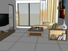 Dựng model sketchup việt nam phòng khách đẹp mới đẹp nhất 2023
