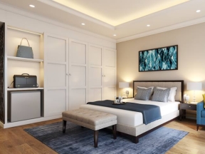 Dựng model su thiết kế nội thất phòng ngủ hiện đại mới nhất 2022