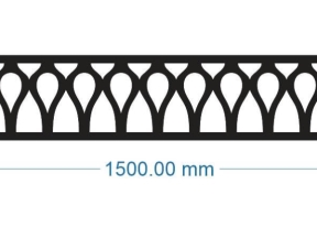 File 2d cnc thiết kế diềm dxf