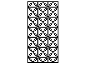 File 2d cnc thiết kế vách ngăn đơn giản