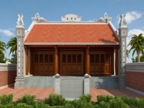 File 3d file phối cảnh nhà thờ họ