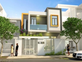 File ảnh file cad thi công nhà dân 2 tầng 7.5x13m