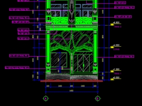 File autocad bản vẽ thiết kế Nhà phố tân cổ điển cho thuê 6 tầng nổi 1 tầng hầm kích thướt 6.4x20.5m