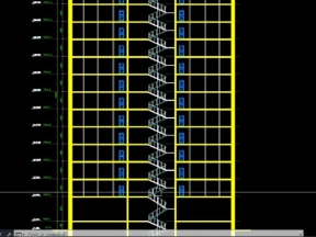File autocad chia sẻ đồ án tốt nghiệp xây dựng tòa chung cư 14 tầng + hầm